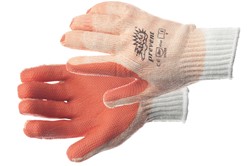 Handschoen, latex gecoat